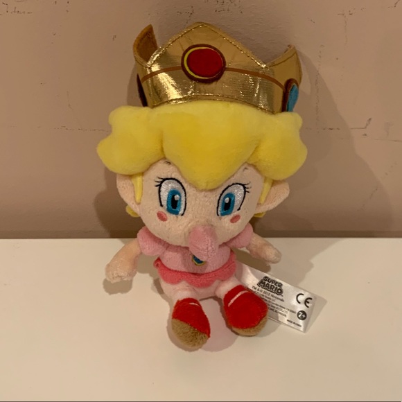 Nintendo Toys Super Mario Bros Baby Princess Peach Plush Toy Poshmark